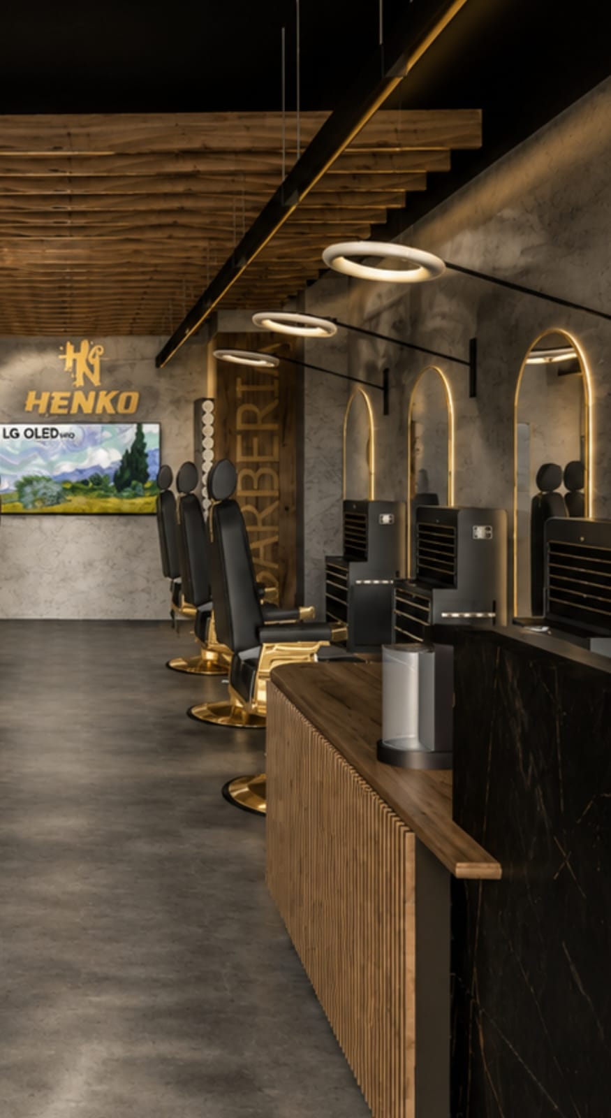 HENKO Barbería - Proyecto Arquitectura Mall VIVO El Centro