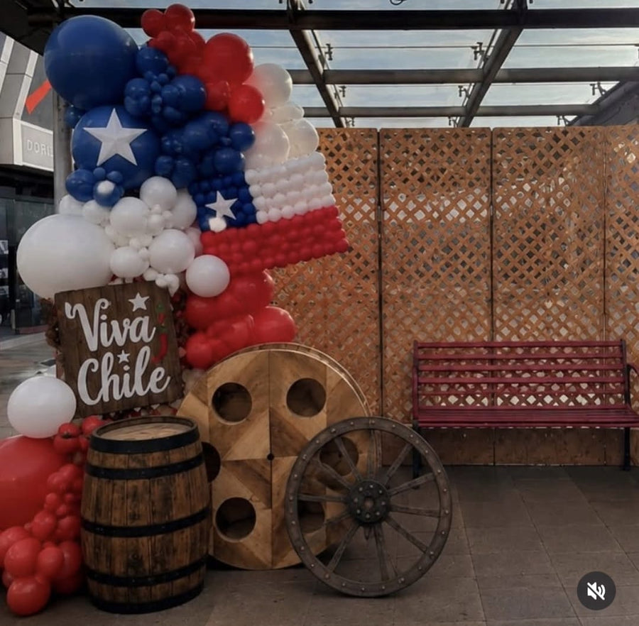 Carrete Decoración Fechas Patrias - Mall Paseo Santa Filomena